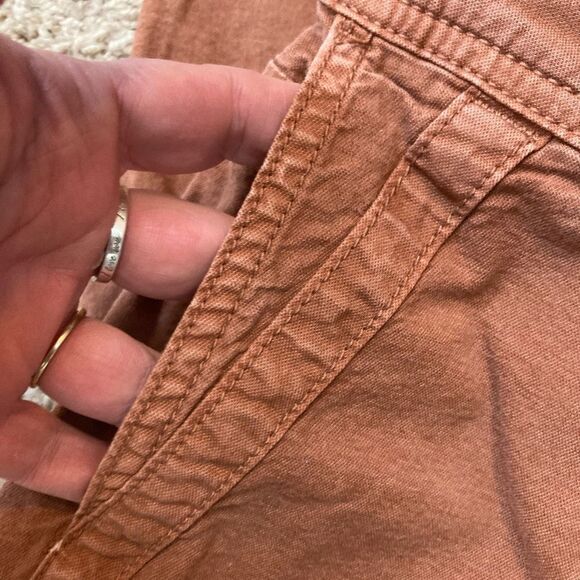 Anthropologie The Wanderer cotton linen utility pants w/ pockets - Picture 4 of 9